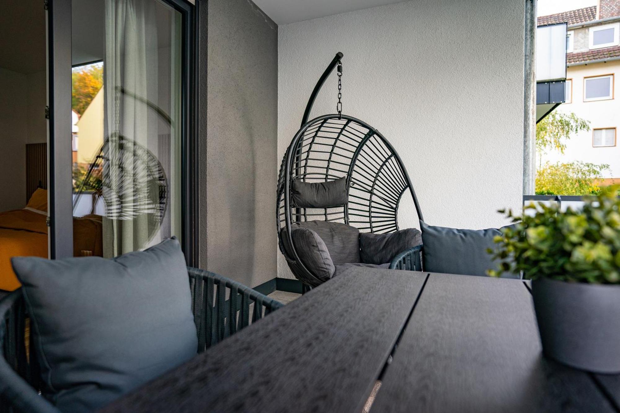 Reitz - Apartment I Zentrale Lage I Stellplatz I 55Qm I 2 Zimmer I Kueche I Bad I Terrasse Bad Hersfeld Bagian luar foto